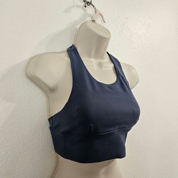 ITALIC Racerback Sports Bra in Slate Blue Size XS NWT - Picture 2 of 8